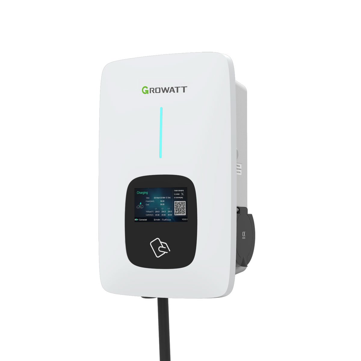 23071806_Product Growatt EV Ladegerät THOR 22AS-P-V1 (WiFi, RFID) LCD-Funktion