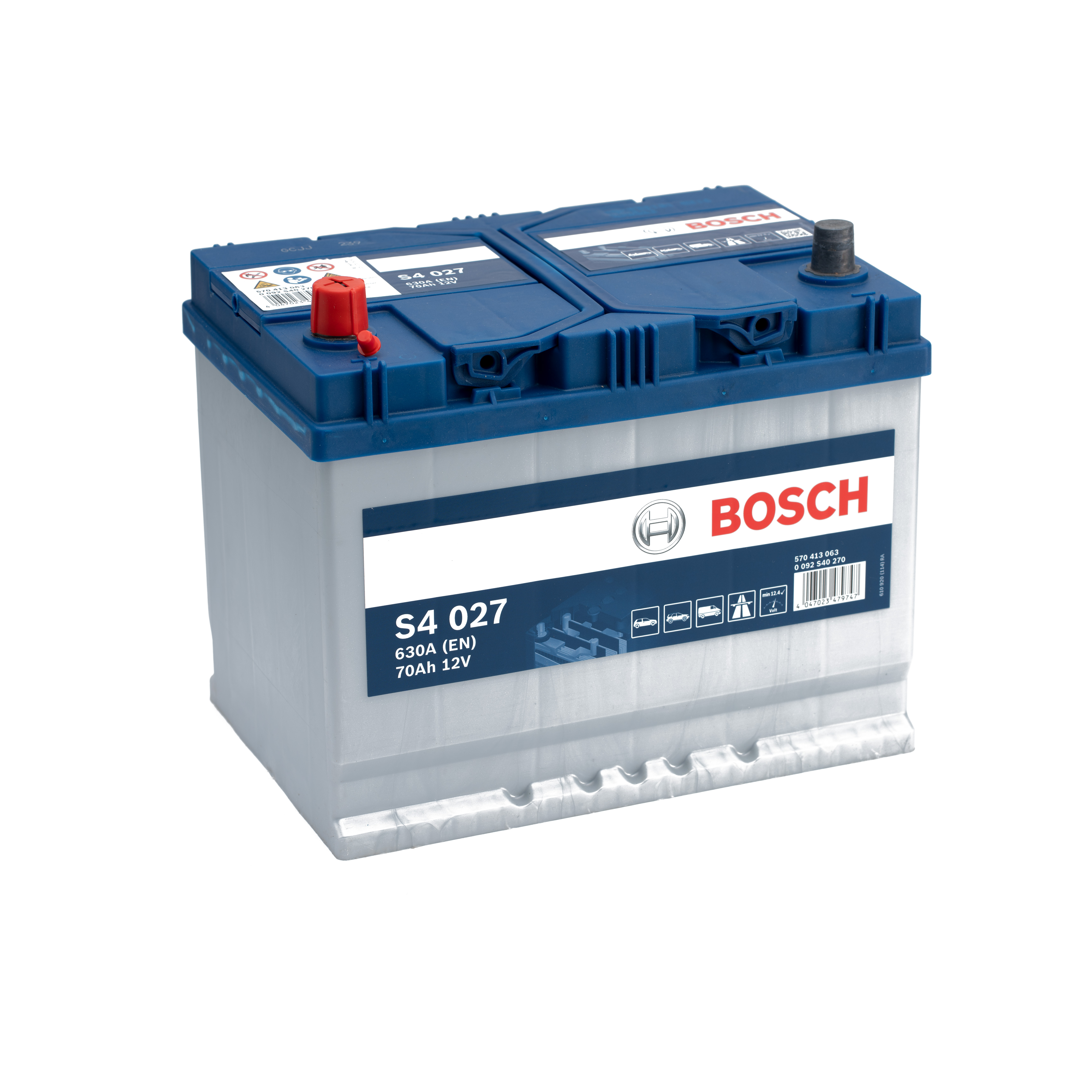 Bosch S4 027 70Ah car battery 570 413 063