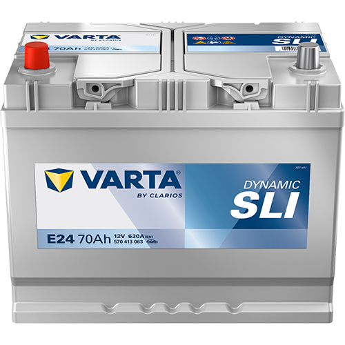 Varta E24 Dynamic SLI 570 413 063 Autobatterie 70Ah (Blue Dynamic) Varta E24 Dynamic SLI 570 413 063 Autobatterie 70Ah (Blue Dynamic)