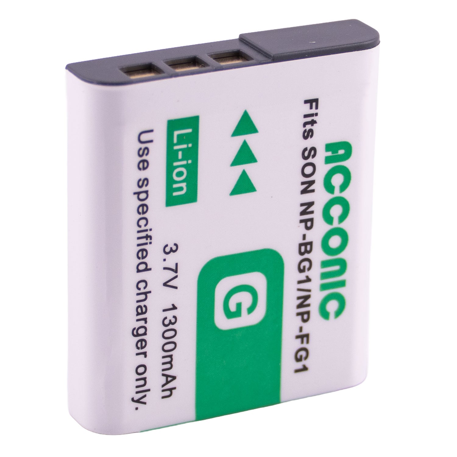 Acconic Photon Series NP-BG1 Ersatz Akku für Sony NP-BG1 Cyber-shot Acconic Photon Series NP-BG1 Ersatz Akku für Sony NP-BG1 Cyber-shot