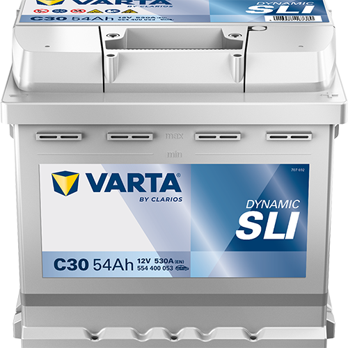 VARTA C30 Dynamic SLI Car Battery 12V 54Ah (Silver Dynamic) VARTA C30 Dynamic SLI Car Battery 12V 54Ah (Silver Dynamic)