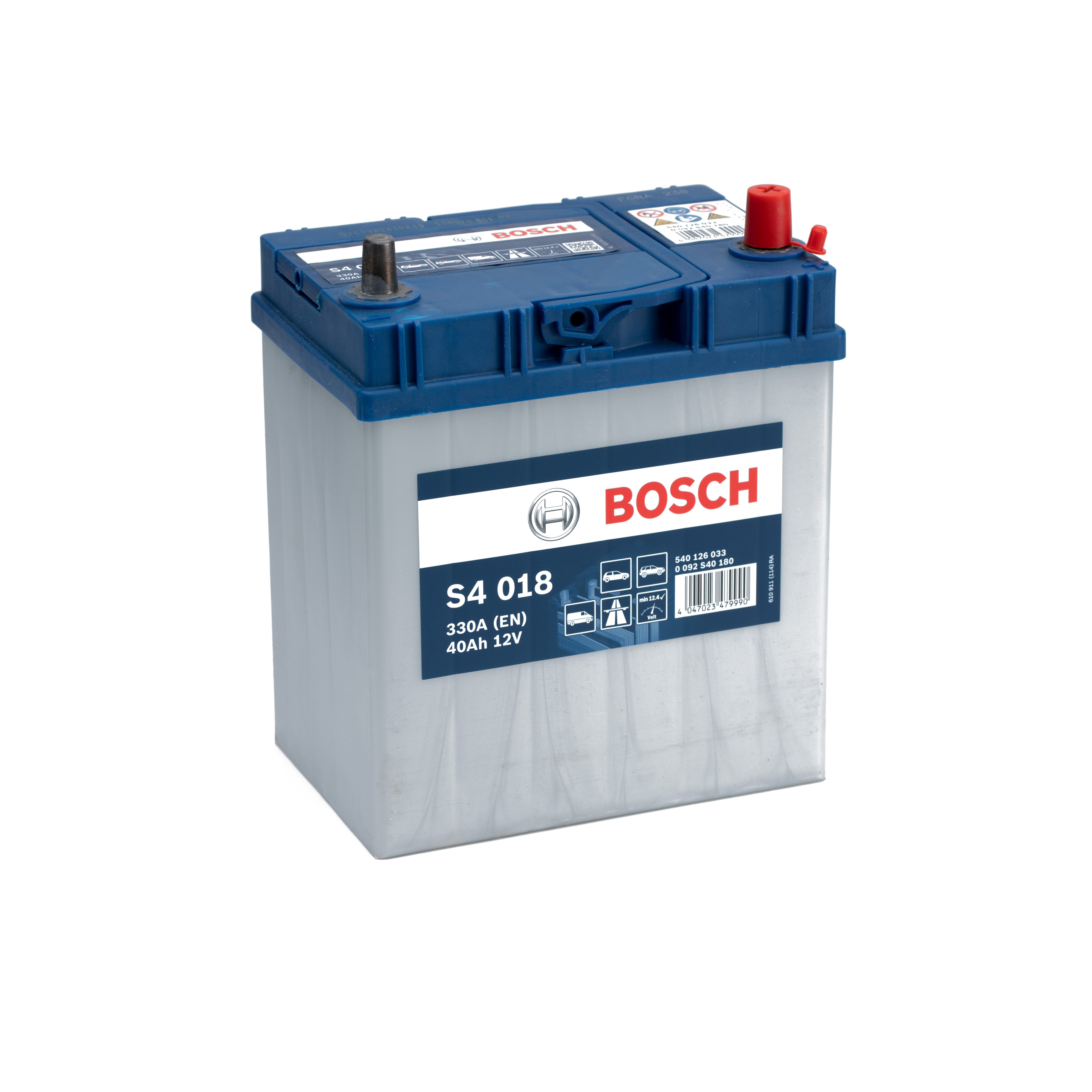 Bosch S4 018 40Ah car battery 540 126 033