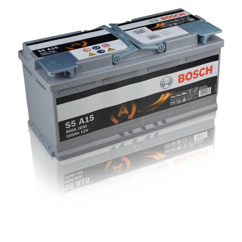 Bosch S5 A15 AGM 105Ah Autobatterie 605 901 095