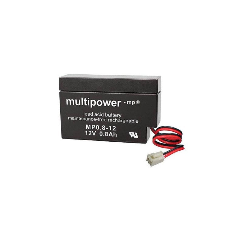 Multipower-MP0-8-12S-JST-Stecker-0-8Ah-USV-Batterie Multipower-MP0,8-12S-JST-Stecker-0,8Ah-USV-Batterie