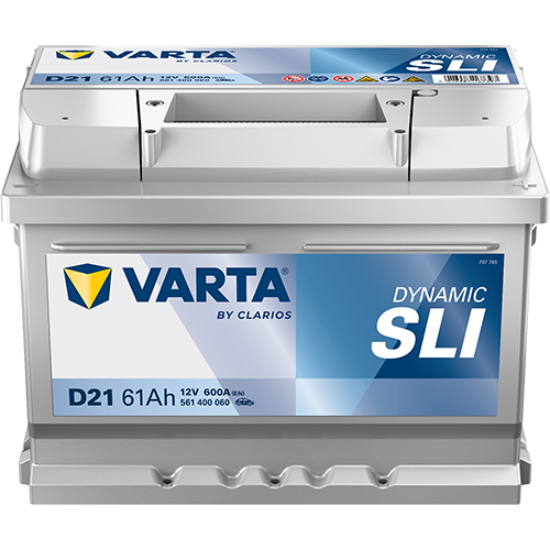 Varta D21 Silver Dynamic 561 400 060 Car battery 61Ah Varta D21 Silver Dynamic 561 400 060 Car battery 61Ah