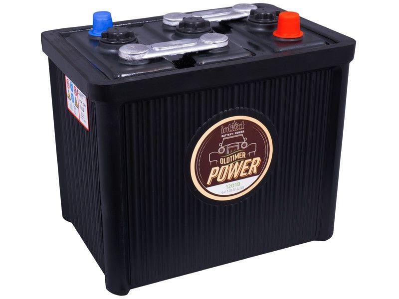 Intact Oldtimer-Power 120Ah 6V Oldtimerbatterie 12018 ohne Batteriesäure Intact Oldtimer-Power 120Ah 6V Oldtimerbatterie 12018 ohne Batteriesäure