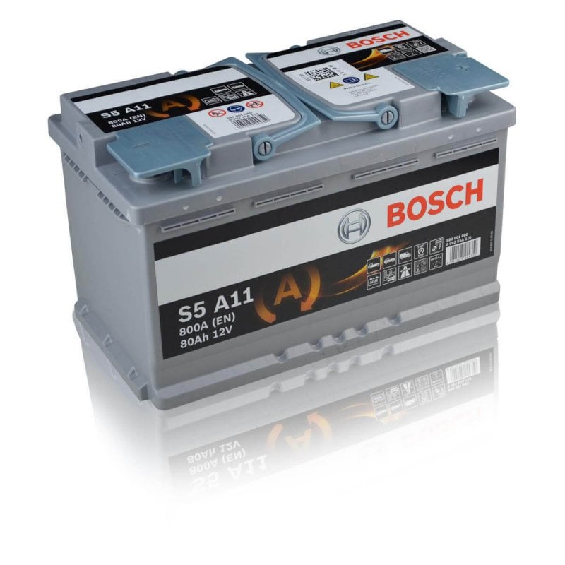 Bosch S5 A11 AGM 80Ah Autobatterie 580 901 080