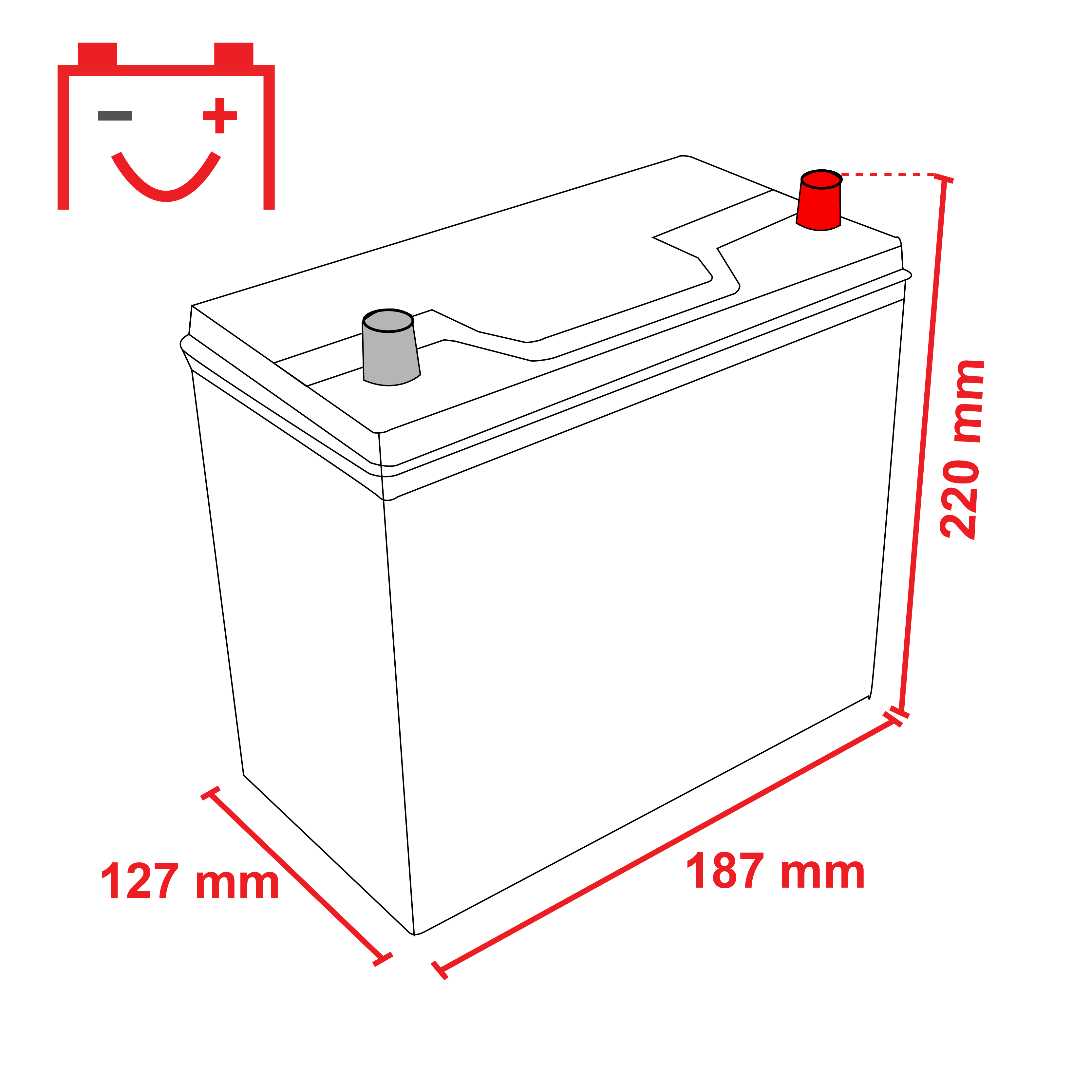 Varta-A13-Blue-Dynamic-540-125-033-Autobatterie-40Ah Varta A13 Blue Dynamic 540 125 033 Autobatterie 40Ah