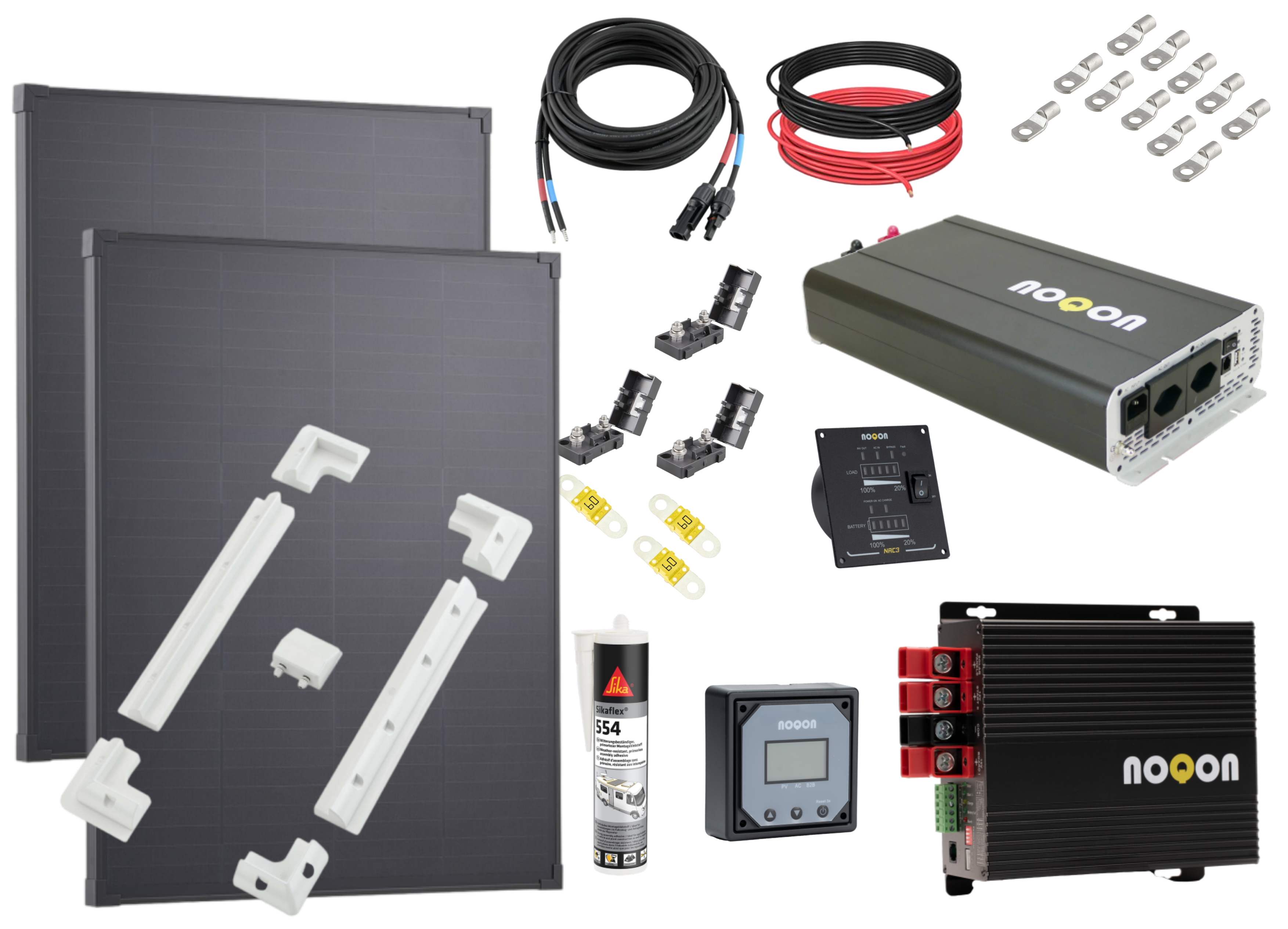 Wohnmobil KOMPLETT Set ohne Batterie - LARGE (Umsatzsteuerbefreit)