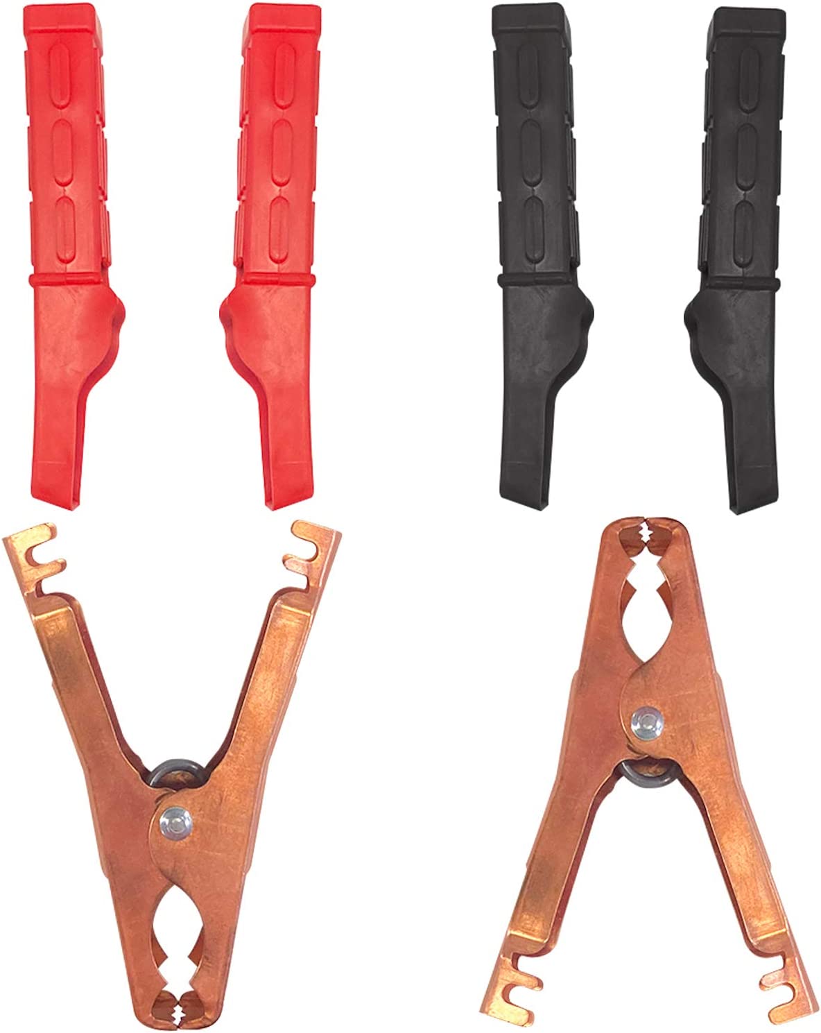 Krokodilklemmen-mit-Isolierte-Stiefel-Kunststoff-Griff-6