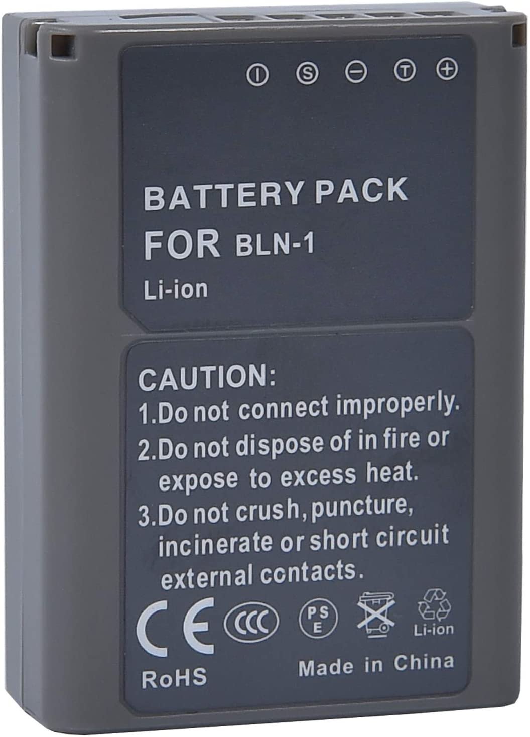 Acconic Akku f. Olympus PS-BLN-1 OMD EM1 E-M1 EM5 E-M5 EM5 Mark II E-m5 Mark II Acconic Akku f. Olympus PS-BLN-1 OMD EM1 E-M1 EM5 E-M5 EM5 Mark II E-m5 Mark II