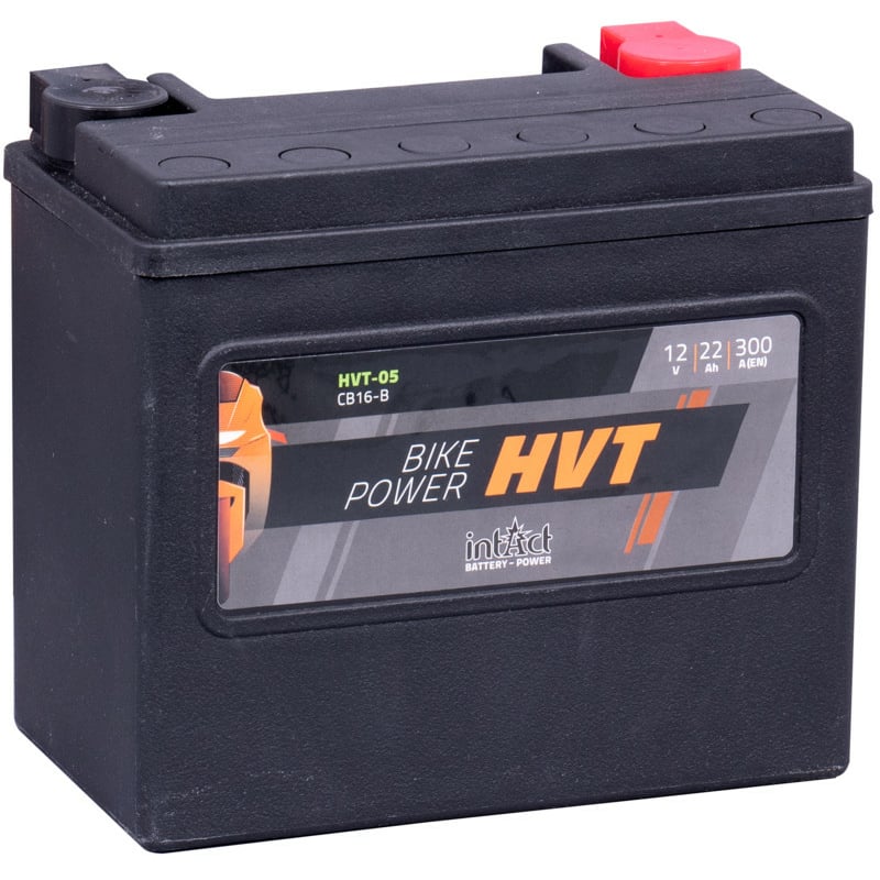 Intact HVT-05 Bike-Power HVT 22Ah motorcycle battery (DIN 51912) YB16-B