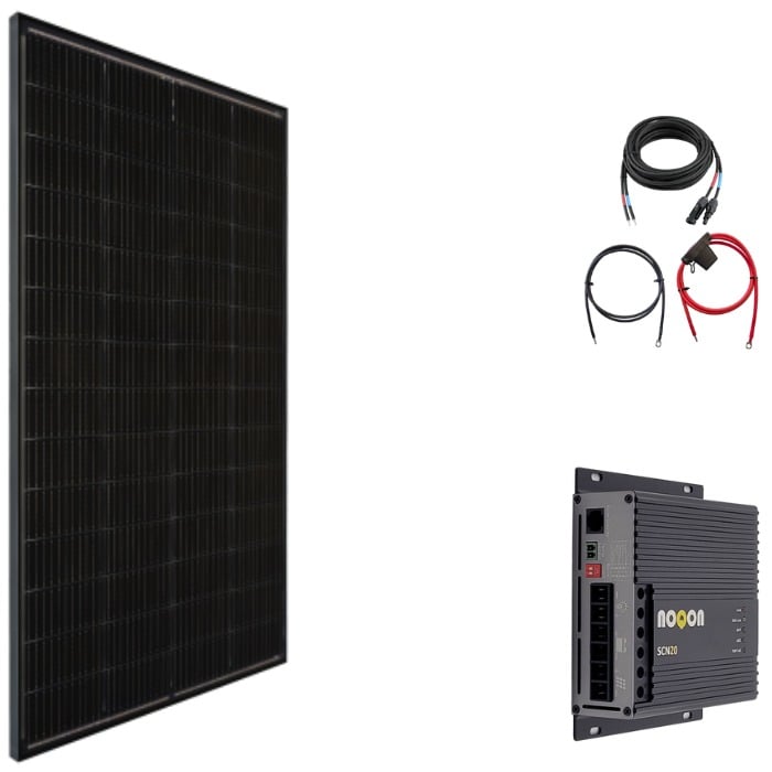 Solaranlage 200W Basic-Set MEDIUM - ohne Batterie Solaranlage 200W Basic-Set MEDIUM - ohne Batterie