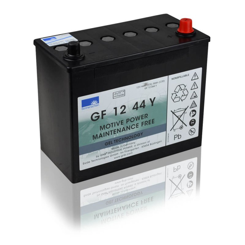 GEL Versorgungsbatterie 12V 44Ah, für Elektroroller, Alarmtechnik