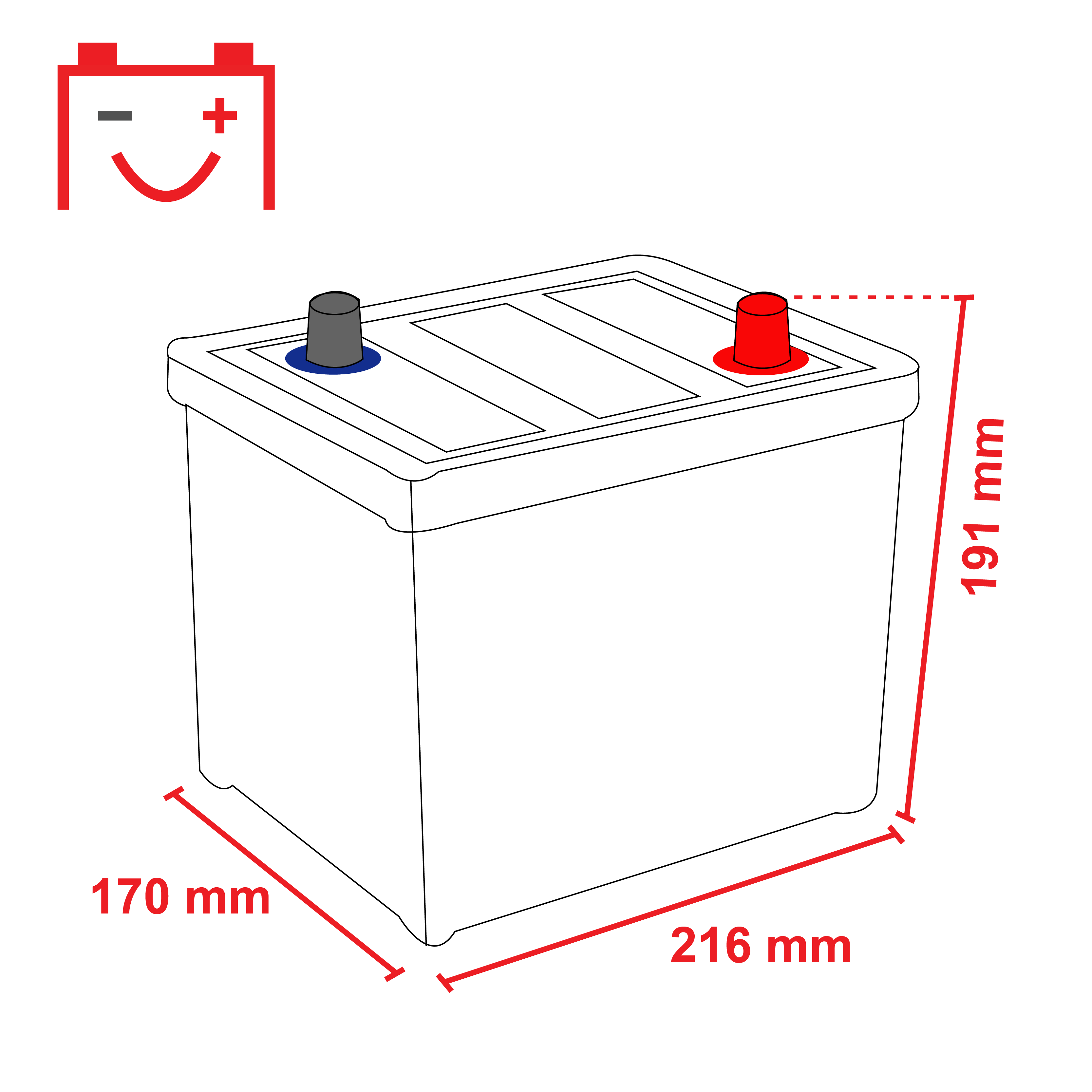 VARTA 077 015 036 Classic 6V Oldtimer-Batterie 77Ah