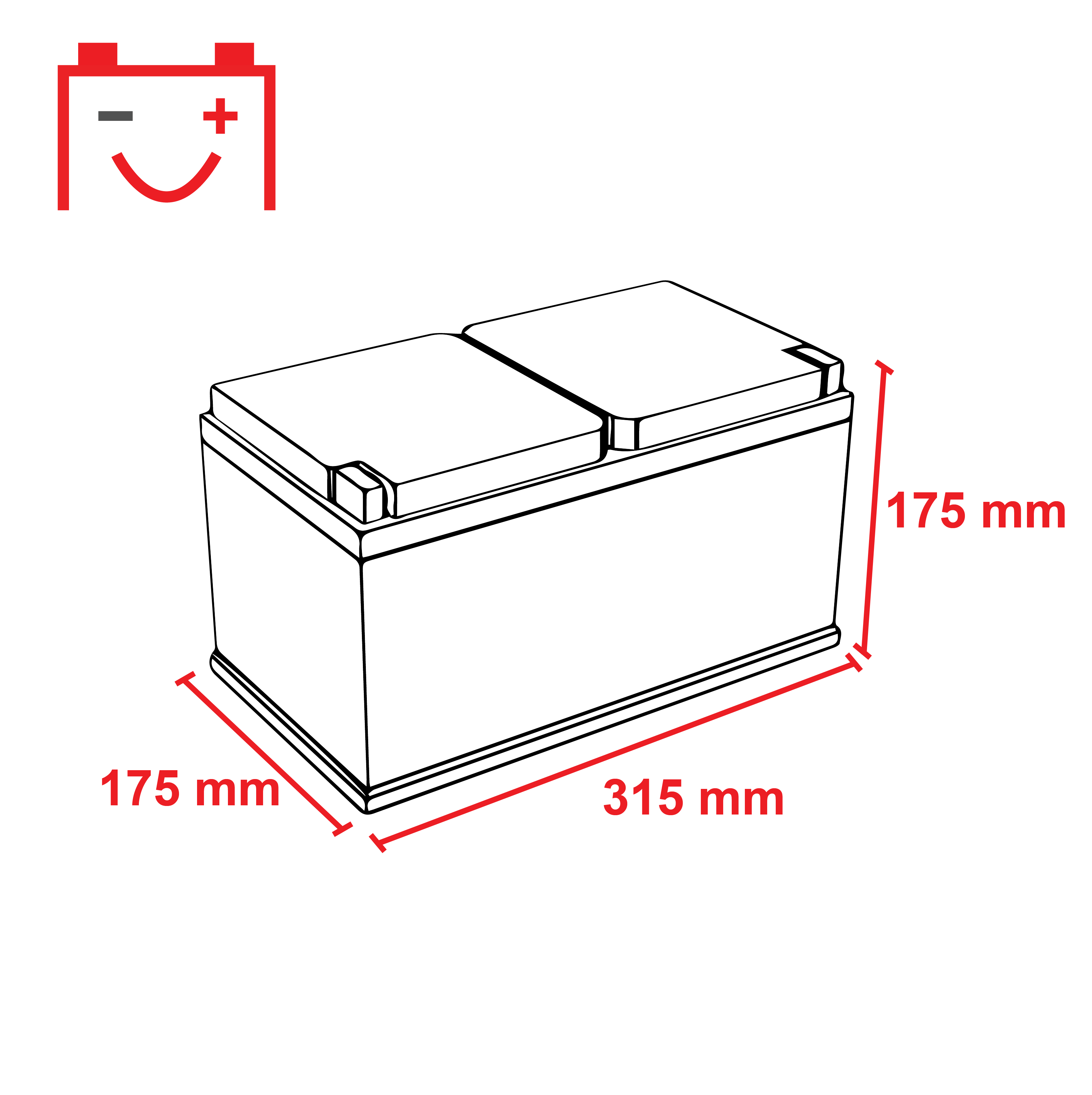 Exide EL752 EFB Autobatterie 75Ah 575 500 073