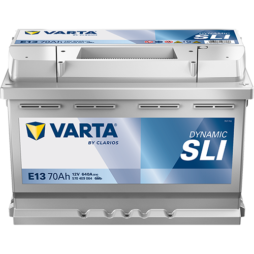 Varta E13 Dynamic SLI 570 409 064 Autobatterie 70Ah (Black Dynamic) Varta E13 Dynamic SLI 570 409 064 Autobatterie 70Ah (Black Dynamic)
