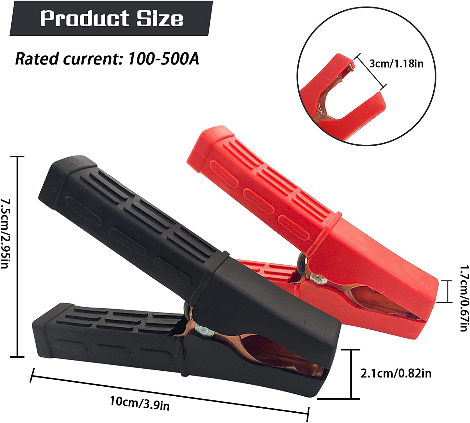 Krokodilklemmen-mit-Isolierte-Stiefel-Kunststoff-Griff-4