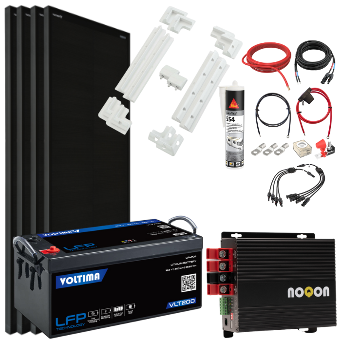 Wohnmobil Ladebooster-Set LARGE - mit Lithium Batterie Wohnmobil Ladebooster-Set LARGE - mit Lithium Batterie