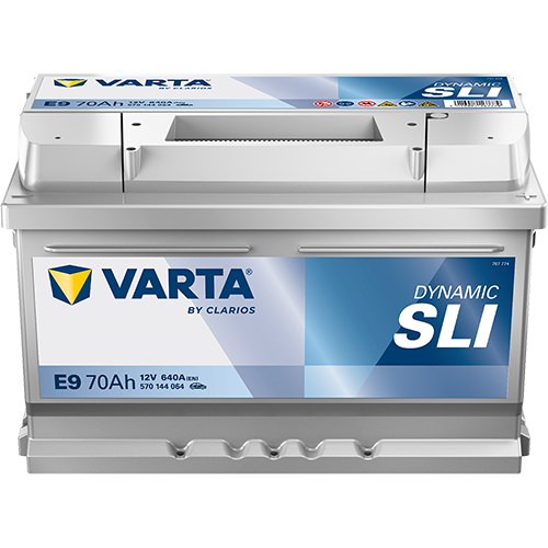 Varta E9 Dynamic SLI 570 144 064 Autobatterie 70Ah (Black Dynamic)