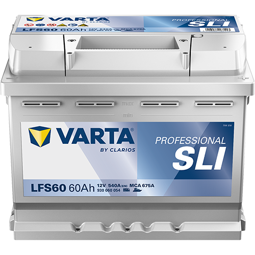 Varta LFS60 PROFESSIONAL SLI 930060054 60Ah