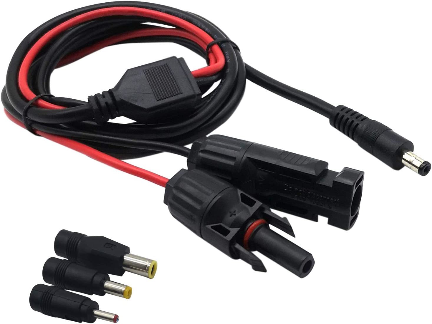 VOLTIMA AK-MC-DC Adaperkabel DC MC4 auf verschiedene (DC5521, DC5525, DC35135, DC7909)