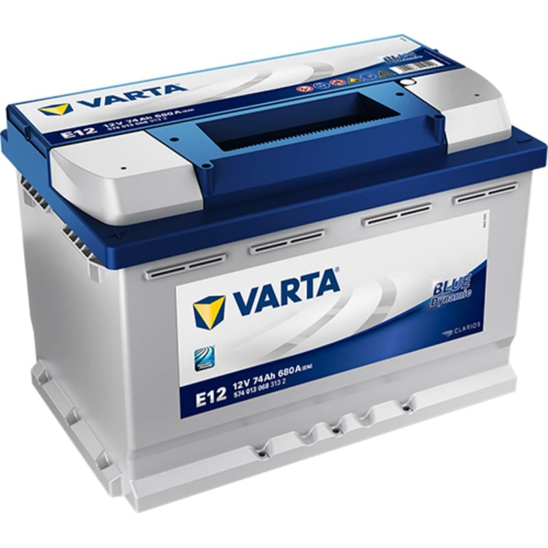 Varta-E12-Blue-Dynamic-574-013-068-Autobatterie-74Ah Varta E12 Blue Dynamic 574 013 068 Autobatterie 74Ah