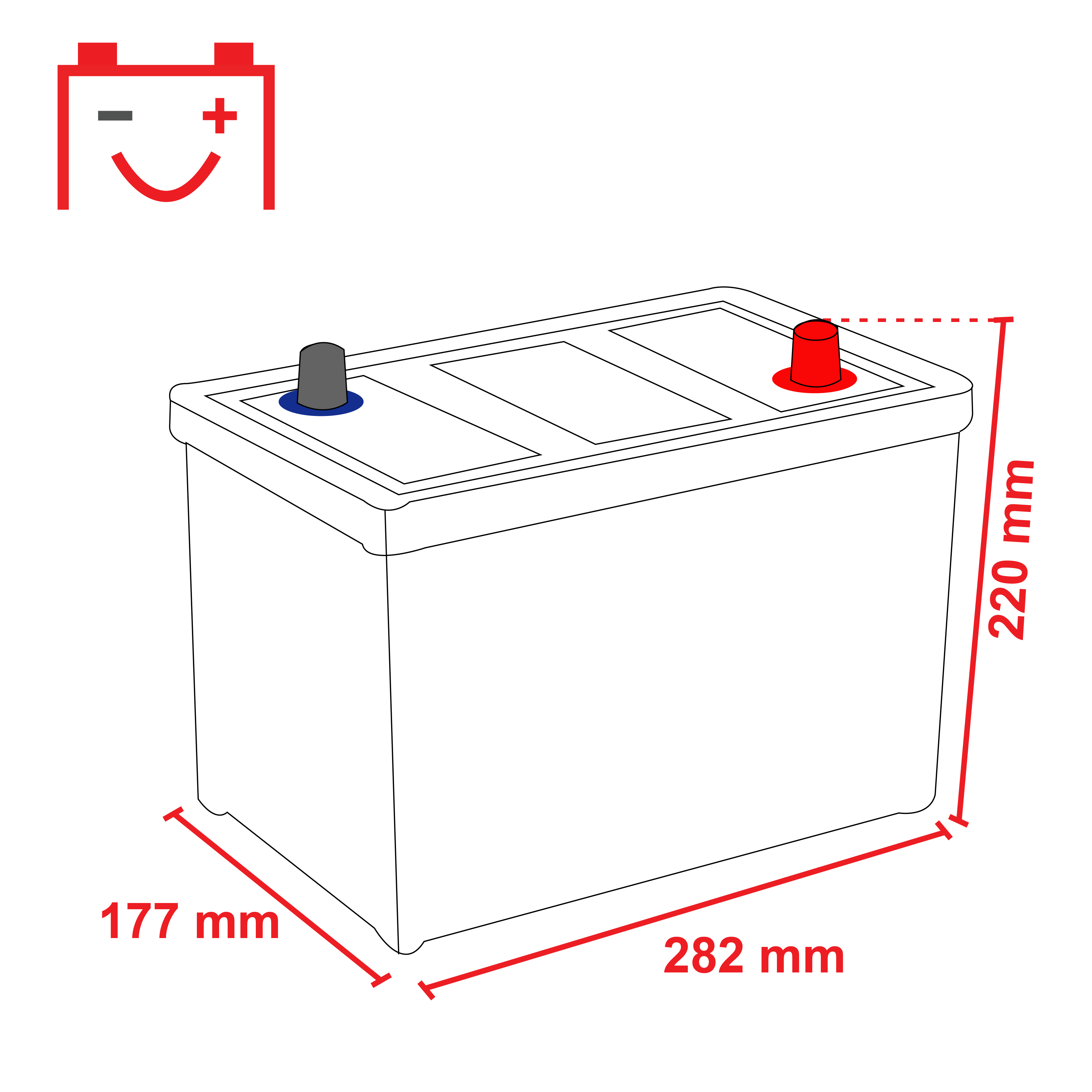 VARTA 112 011 054 Classic 6V Oldtimer-Batterie 135Ah