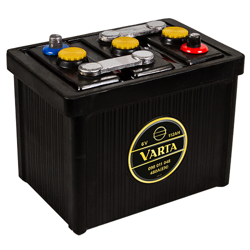 VARTA 098 011 048 Classic 6V Oldtimer-Batterie 112Ah