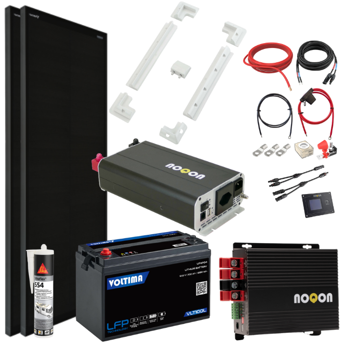 Wohnmobil Komplett-Set MEDIUM - ohne Batterie