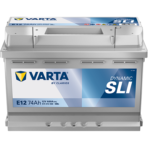 Varta E12 Dynamic SLI 574 013 068 Autobatterie 74Ah (Blue Dynamic) Varta E12 Dynamic SLI 574 013 068 Autobatterie 74Ah (Blue Dynamic)