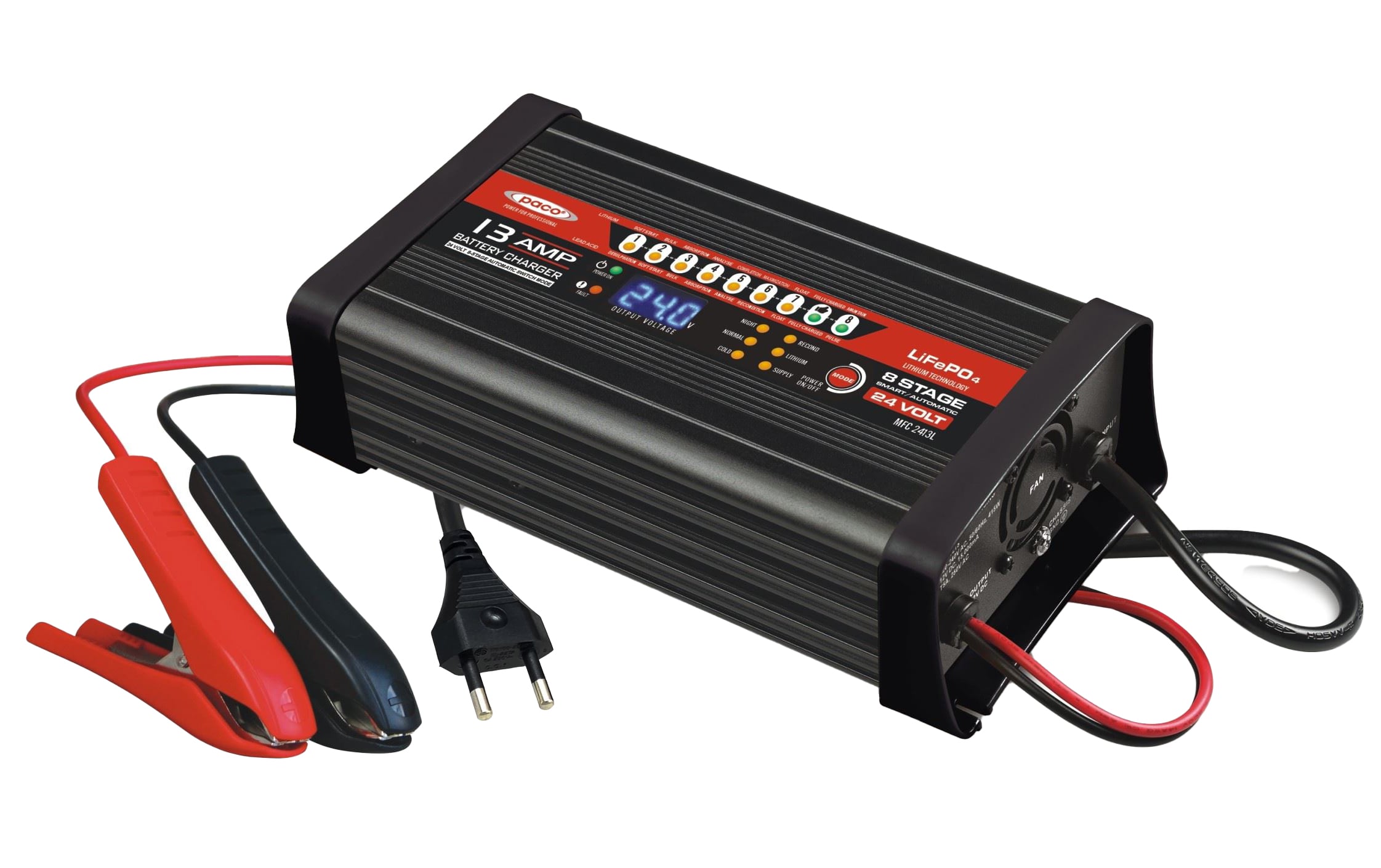 PACO MFC2413L 13A/24V Batterieladegerät - universal
