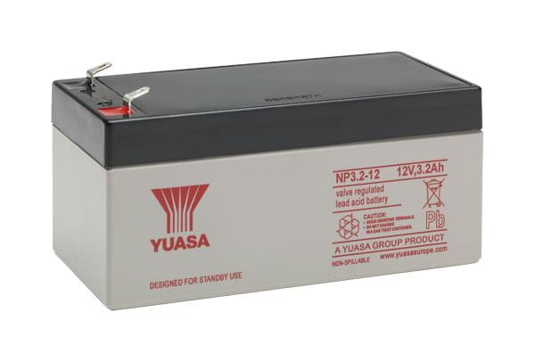 Yuasa NP3.2-12 12V 3.2Ah USV-Batterie Yuasa NP3.2-12 12V 3.2Ah USV-Batterie