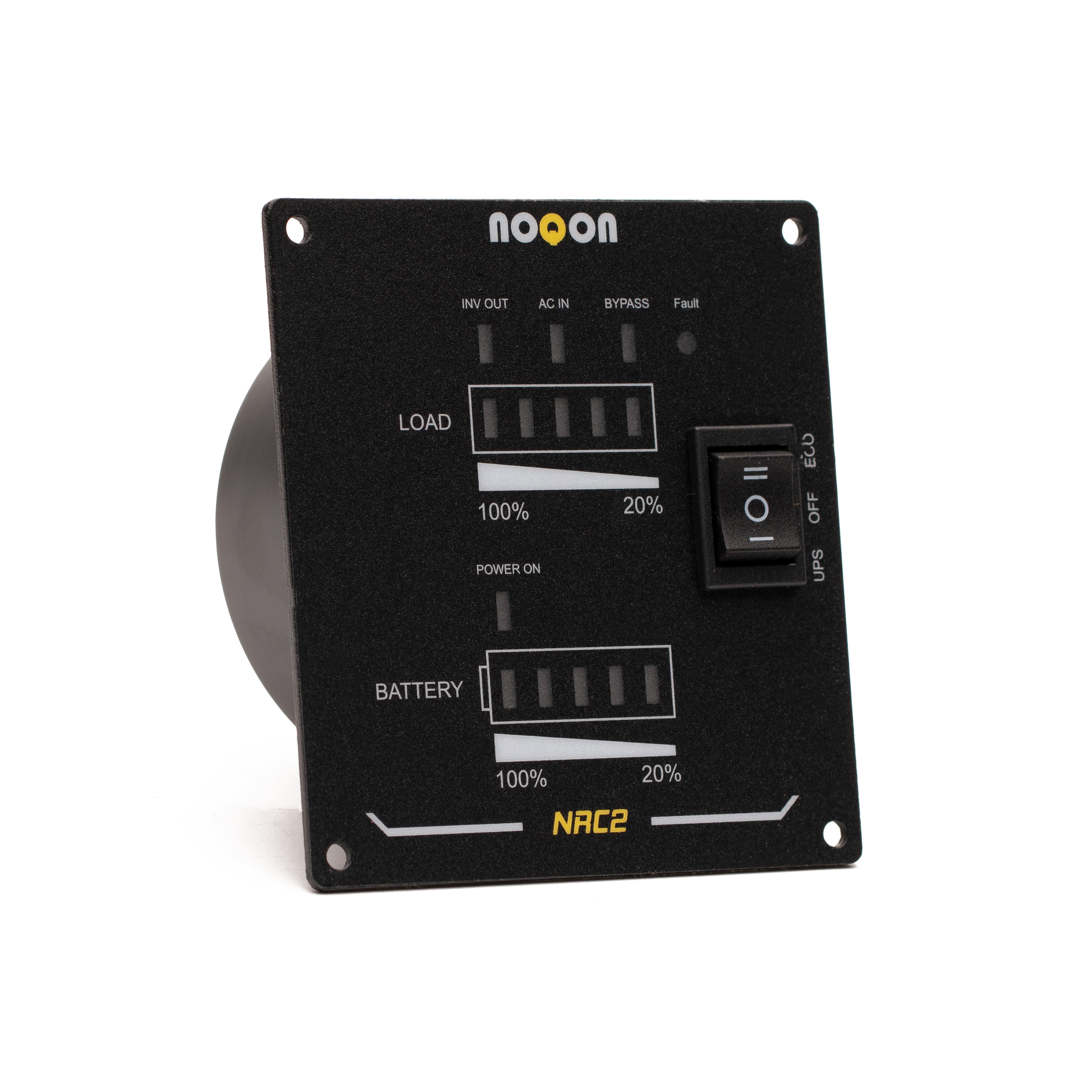 NOQON NRC2 Fernbedienung mit Ladestandsanzeige für Wechselrichter