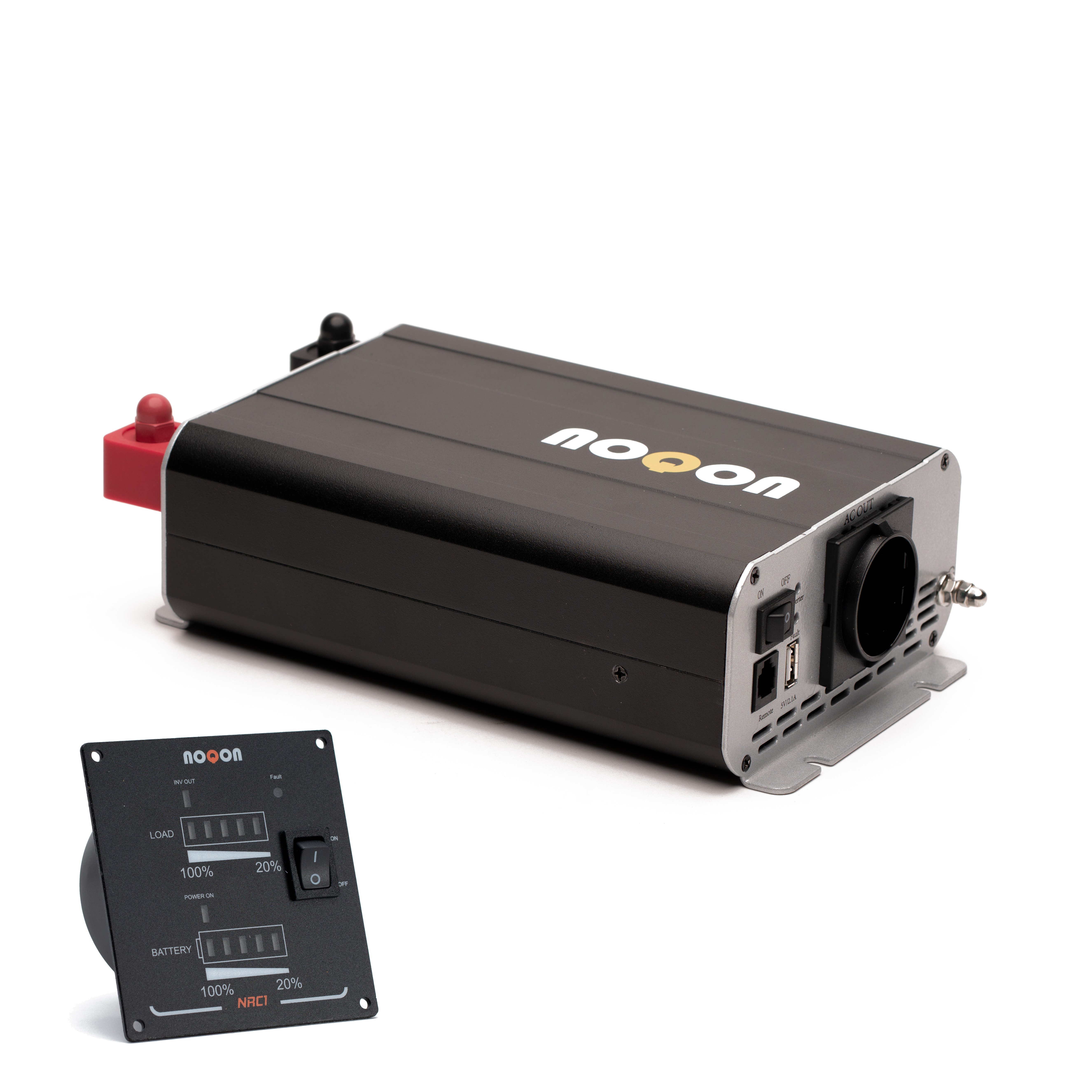 NOQON NSP512 500W/12V Sinus-Wechselrichter mit reiner Sinuswelle inkl. NRC1 Fernbedienung (Umsatzsteuerbefreit) NOQON NSP512 500W/12V Sinus-Wechselrichter mit reiner Sinuswelle inkl. NRC1 Fernbedienung (Umsatzsteuerbefreit)