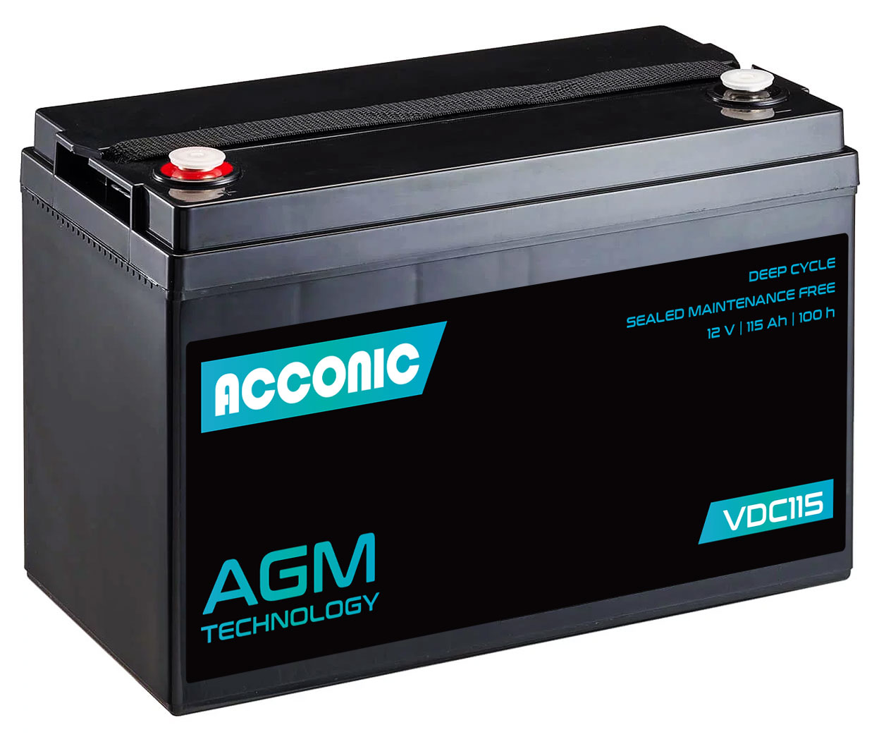 ACCONIC VDC115 Deep Cycle AGM 115Ah Batterie