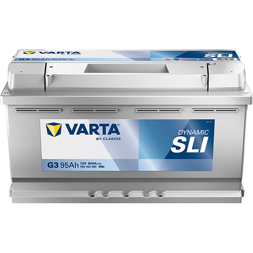 Varta G3 Dynamic SLI 595 402 080 Autobatterie 95Ah (Blue Dynamic) Varta G3 Dynamic SLI 595 402 080 Autobatterie 95Ah (Blue Dynamic)