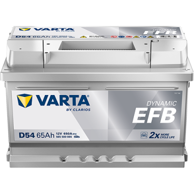 Varta D54 Blue Dynamic EFB 565 500 065 car battery 65Ah