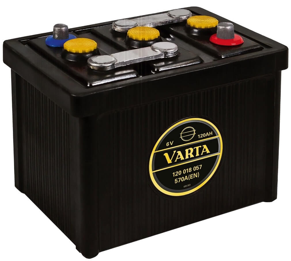 VARTA 120 018 057 Classic 6V Oldtimer-Batterie 120Ah